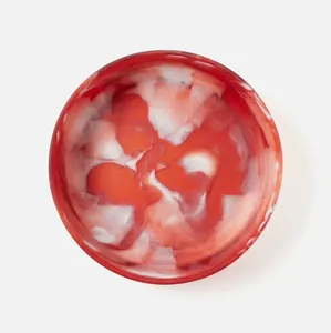 Bol à salade en résine au design classique, poli, pour la maison et les restaurants, vaisselle décorative pour servir les aliments - Product Image 6