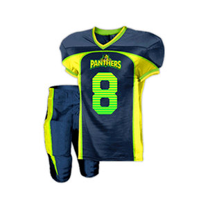 ชุดยูนิฟอร์มอเมริกันฟุตบอลสำหรับเยาวชน ผ้าทวิลล์สีสันสดใส ชุดอเมริกันฟุตบอลคุณภาพสูง ชุดยูนิฟอร์มอเมริกันฟุตบอลแบบสั่งทำ - Product Image 6