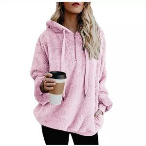 Sudadera con capucha gruesa para mujer, ropa para Parte Superior Femenina, de invierno, nueva colección - Product Image 1