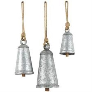 Carillon à vent rond antique en fer plaqué or poli, thème musical, mode, Noël, Nouvel An, décoration artisanale pour la maison - Product Image 1