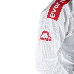 Uniforme de Jiu Jitsu Brasileño para Hombre, Blanco, 100% Algodón, Corte Regular, Ropa Duradera para Artes Marciales, Talla Adulto - Product Image 6