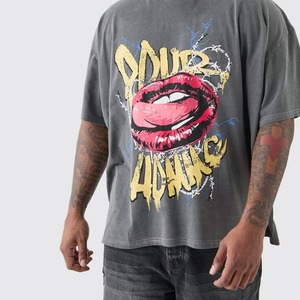 Camiseta de Manga Corta para Hombre, Verano, Algodón/Fibra de Bambú, Alta Calidad, Corte Holgado, Color Sólido, Impresión Digital Personalizada, Precio Bajo - Product Image 2