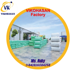 Fournisseur du Vietnam Vikohasan Recycled Fiber 15D SD Black Solid Dry and GRS fibre pour la fabrication de tissu non tissé polyester tissu géotext - Product Image 2