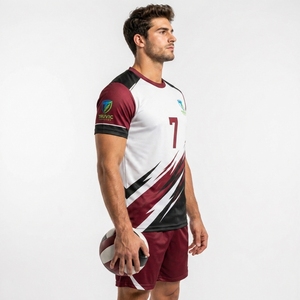 Uniformes de Voleibol Sublimados de Último Diseño, Corte Ajustado, Secado Rápido, Ropa Deportiva, Uniforme de Voleibol para Equipos Adultos, Servicio OEM - Product Image 6