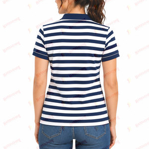 Elegante Polo de Manga Corta para Mujer, Informal, Transpirable, Ligero, para Uso Diario, Sostenible, Clásico - Product Image 2