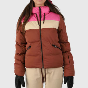 Womens <b>Thick</b> Bubble Jacket Hooded Full Zip Cotton Filled <b>Winter</b> Puffer <b>Coat</b> Breathable Casual Street Fashion Outerwear - Product Image 1