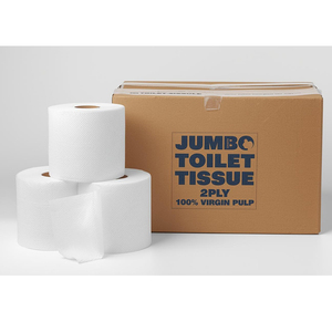 Rollo de Papel Higiénico Jumbo para Baños Comerciales, Alta Absorbencia, Textura Suave, Calidad Confiable, Suministro al por Mayor - Product Image 2