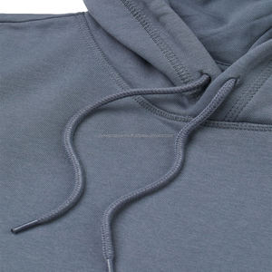 Custom Men's 100% Cotton Oversize <b>Thick</b> <b>Fleece</b> Hoodie Drop Shoulder Plain Blank Streetwear Embroidered Technics for Autumn ODM - Product Image 5