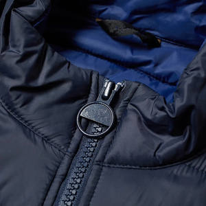 Chaquetas Acolchadas con Cuello Alto y Logotipo Personalizado, Chaqueta de Invierno con Capucha para Hombre, Abrigo Acolchado con Cierre para Otoño - Product Image 4