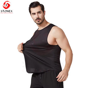 Débardeur de sport sans manches pour homme, dos nageur, séchage rapide, 100 % polyester, pour gym, fitness, basketball, course à pied et entraînement - Product Image 1