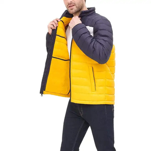 2024 OEM Customized Streetstyle Long Sleeve Men's Bubble Puffer <b>Jacket</b> Premium Quality Men's Plus Size Bubble Puffer <b>Jackets</b> - Product Image 4