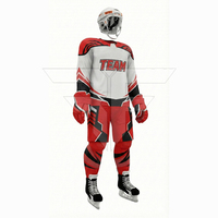 Uniforme de hockey sur glace imprimé respirant de qualité supérieure, vêtements de sport d'été 100% polyester, nouvelle arrivée très vendue