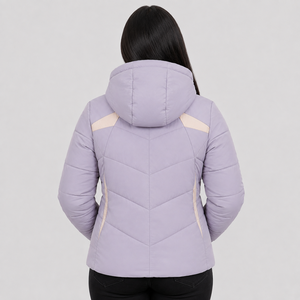 Nueva Chaqueta Acolchada para Mujer, Chaqueta de Invierno Ligera y Cálida, con Logotipo Personalizado, Cierre Completo con Capucha, Ropa Casual - Product Image 2