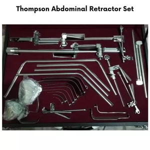 Retractor Autoajustable Thomson de Calidad Premium con Cuchillas Ajustables de Acero Inoxidable Alemán para Cirugía Abdominal, con Certificación CE - Product Image 3