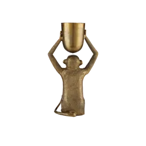 Jarrón de metal hecho a mano de última tendencia mundial para el mercado de exportación, jarrón de metal moderno alto para suelo. - Product Image 3