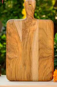 Tabla de Cortar Rectangular Resistente, Material Ecológico de Grado Alimenticio, Apta para Lavavajillas, para Uso en la Cocina, Segura para Cortar Carne - Product Image 1