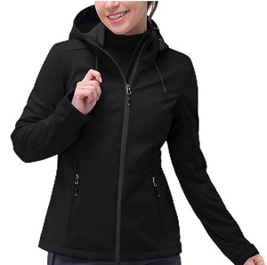 Vestes Softshell Blanches de Haute Qualité, Sportives, d'Extérieur, à Col Montant, Imperméables, pour la Randonnée, Manteau de Pluie à Capuche, Respirantes - Product Image 5