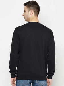 เสื้อสเวตเชิ้ตผ้าฝ้ายผสมโพลีเอสเตอร์ พิมพ์โลโก้ตามสั่ง คอกลม สีพื้น - Product Image 4