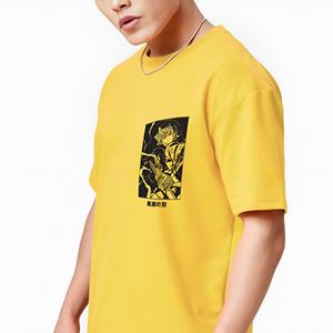T-shirt Homme Color Block Manches Courtes Décontracté Streetwear Mode Estivale Coton Personnalisé Vente en Gros Fournisseur OEM Qualité Export - Product Image 5