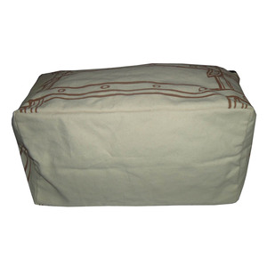 Sac de shopping en toile de coton personnalisé avec poignée et bordure en PU, design imprimé exclusif OEM, pour filles - Product Image 4