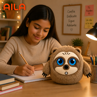 CADOTHY AILA Compagnon en peluche intelligent à reconnaissance faciale, compagnon émotionnel câlin, adapté à tous les âges, 36+ langues