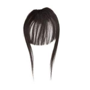 ผมอินเดียเรมี่แบบมีหน้าม้าบางๆ และหน้าม้าข้างๆ - สีดำธรรมชาติ ผลิตในอินเดีย - Product Image 2