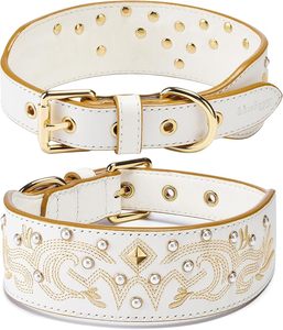 Hand Tooled Genuine Cowhide Leather Floral Dog <b>Collar</b> Comfortable Handmade Pet <b>Collar</b> - Product Image 6