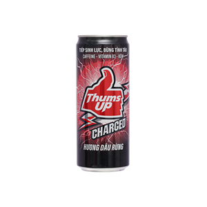 Rafraîchissant Thums Up Fraise chargée 320ml Boissons énergisantes - Product Image 1