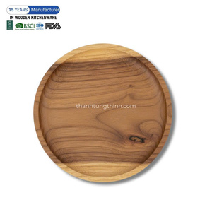 Bandeja de Madera con Múltiples Formas, Diseño Natural Tallado a Mano, para Decoración del Hogar, Hecho en Vietnam - Product Image 5