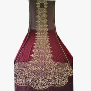 Tissu de soie perlé de qualité supérieure pour robes de filles et vêtements de mariage, emballage personnalisé, textile à vendre - Product Image 2