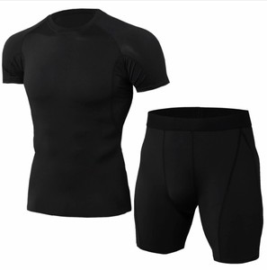 OEM Men's Rash Guard sublimation <b>printing</b> Man Quick Dry Short-Sleeve BJJ Rashguard for Swimming <b>Surfing</b> Diving Water Sports Wear - Product Image 2
