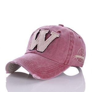 W Logo 3D Embroidery Adjustable Unisex Leather <b>Baseball</b> <b>Cap</b> Breathable Casual Hat for Spring Summer Activities - Product Image 4
