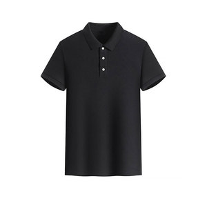Camiseta de Verano 2026 para Hombre, Casual, de Manga Corta, Tejida, Ecológica, Transpirable, de Algodón, para Oficina, a la Moda - Product Image 3