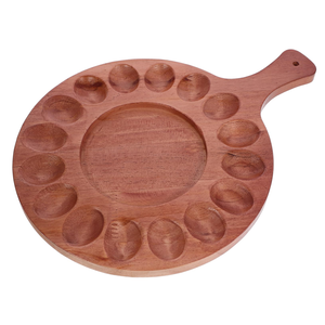 Planche à découper et à servir le fromage multifonctionnelle double face, plateau à œufs 24 trous, écologique, pour usage en cuisine, à prix raisonnable - Product Image 5