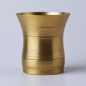 Vidrio Puro Kansya/Bronce, Bueno para la Salud Según la Ayurveda (2.5Wx4 H) - Product Image 5