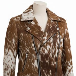 Chaqueta de Cuero Genuino para Hombre, Hecha a Medida, de Piel de Vaca de Calidad, Estilo Occidental, Impermeable, Transpirable, para Montar en Invierno - Product Image 2