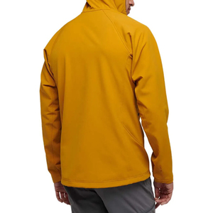 Chaqueta Softshell con Capucha para Hombre, Personalizada OEM, Invierno, Transpirable, Impermeable, Ecológica, Estilo Vintage, Logotipo Frontal, Hecha en Pakistán - Product Image 5