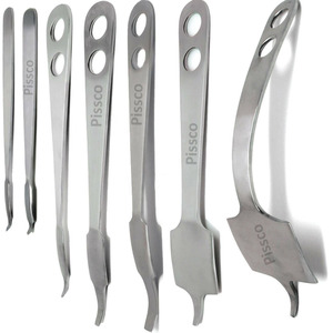 Juego de Retractores Ortopédicos PISSCO, Retractores Quirúrgicos Ortopédicos, Juego de Retractores para Cirugía Ósea, Juego de Retractores para Cirugía de Cadera, 7 Piezas - Product Image 3