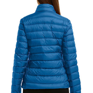 Women's Winter Warm Bubble <b>Puffer</b> <b>Jacket</b> Breathable Light Zipper Closure Printed Pattern <b>Crop</b> Style Women's Winter <b>Puffer</b> <b>Jacket</b> - Product Image 3