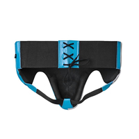 Protection inguinale en cuir personnalisée de haute qualité avec logo, équipement de sécurité sportive pour les arts martiaux et l'entraînement de boxe.