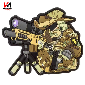 Parche de Goma PVC Personalizado al por Mayor, Insignia con Logotipo de Alta Calidad para Uniformes, Gorras, Chaquetas, Bolsas y Ropa de Trabajo - Product Image 6