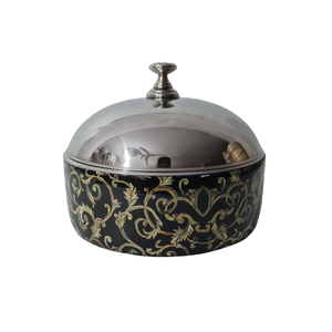 Newest Design Food Insulated Hot <b>Pot</b> Dish In Stainless Steel And Wooden Serving Casserole Dish For Kitchen Accessories - Product Image 1