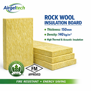 Panneau <span class=keywords><strong>de</strong></span> <span class=keywords><strong>laine</strong></span> <span class=keywords><strong>de</strong></span> roche haute densité 140 kg/m³ 150 <span class=keywords><strong>mm</strong></span> - Isolation thermique pour chaudières, fours et équipements industriels - Product Image 1