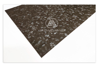 Tailles de couleur 0.3mm résistantes à la chaleur de haute qualité personnalisées 20mm 1k/3k/6k/8k feuille de fibre de carbone forgée pour accessoires d'avion