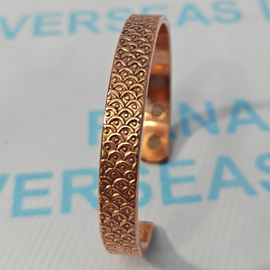 Pulsera Magnética de Cobre de Inspiración Vintage, Regalo Único para Almas Conscientes de la Salud, Terapia Natural para la Rigidez Articular - Product Image 6