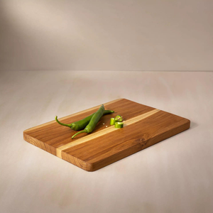 Planche à découper rectangulaire en bois d'acacia et de mangue, ustensile de cuisine durable, non toxique, épaisseur 1,5 cm, logo personnalisé, la meilleure - Product Image 2