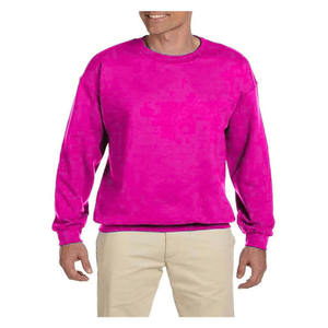 Sweat-shirt à capuche pour homme, tissu tricoté respirant, polyester/coton écologique, coupe classique, manches longues, col rond, personnalisable - Product Image 2