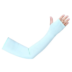 Manchons de compression unisexes personnalisables avec logo, respirants, 100 % polyester, anti-UV, séchage rapide - Product Image 2