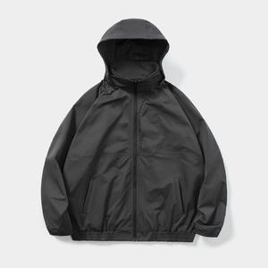Veste coupe-vent personnalisable en toile pour l'hiver, résistante à l'eau, respirante, réversible, pour la randonnée en plein air, avec capuche - Product Image 6