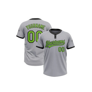 Camiseta de Entrenamiento Personalizable para Hombre, Nuevo Estilo de Alto Rendimiento, Camiseta de Béisbol Sublimada, Talla Grande, Buena Calidad, Estampada - Product Image 3